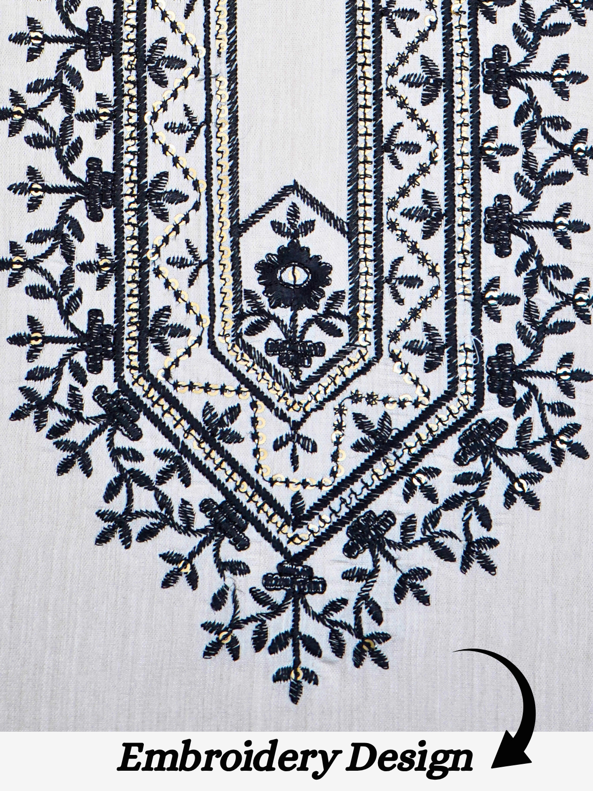 The Kohinoor – Unstitched Off White Kurta Fabric for Men 16826