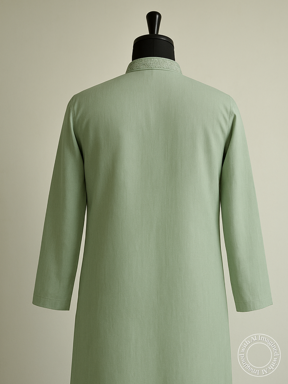 The Kohinoor – Unstitched Pista Green Kurta Fabric for Men 16828