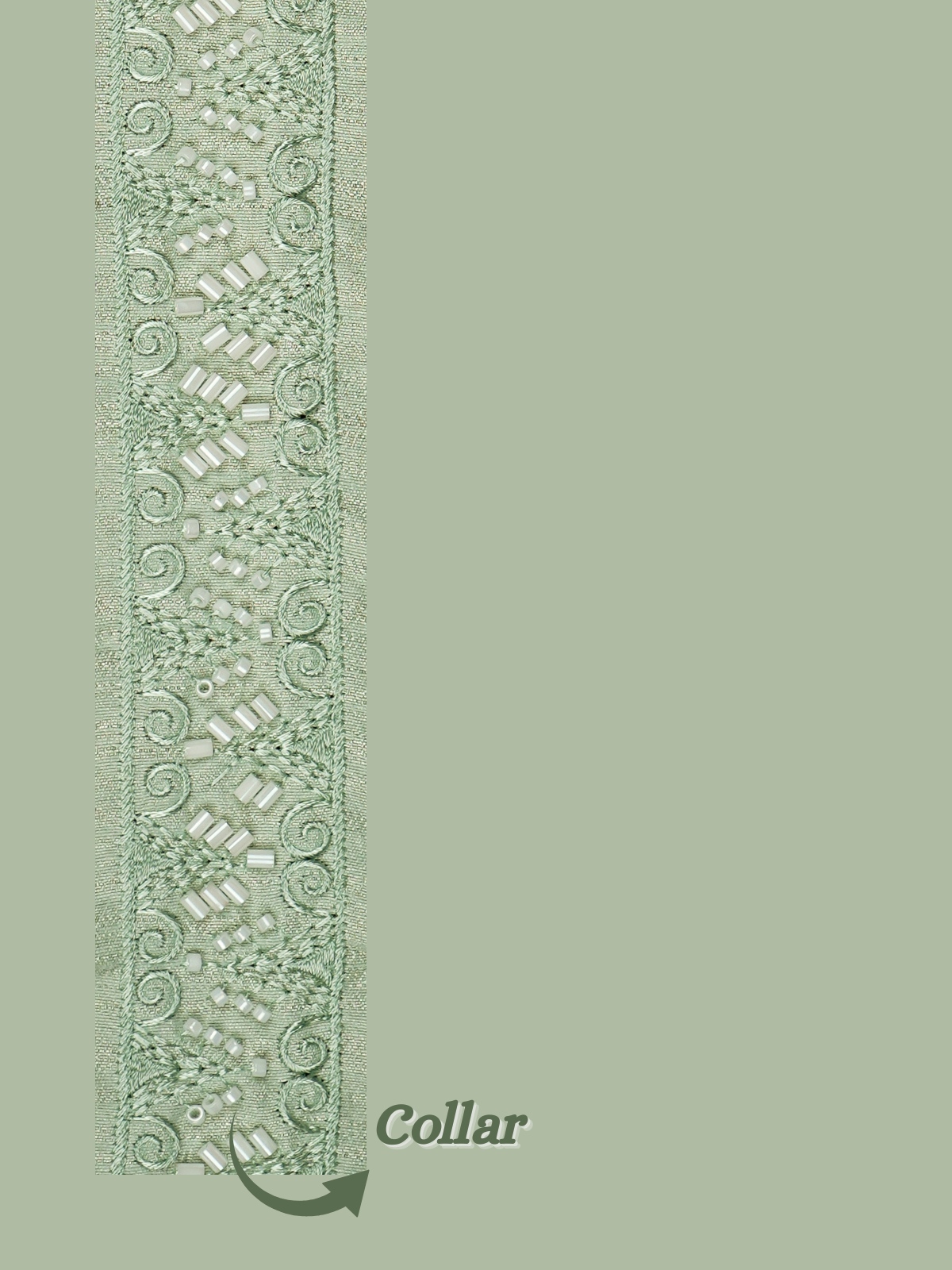 The Kohinoor – Unstitched Pista Green Kurta Fabric for Men 16828