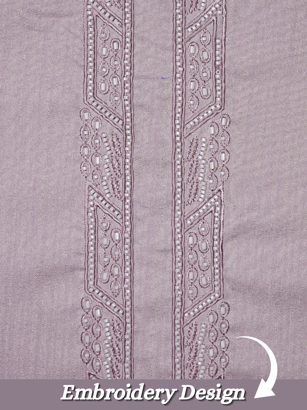 The Kohinoor – Unstitched Lavender Kurta Fabric for Men 16830