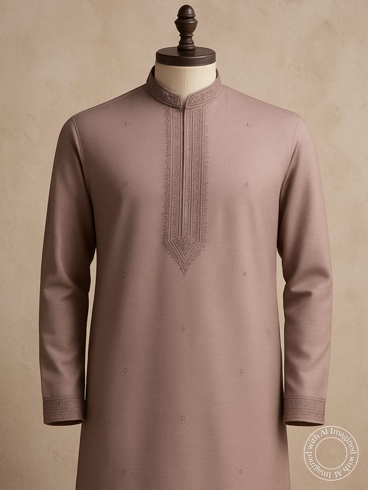 The Kohinoor – Unstitched Light Purple Kurta Fabric for Men 16833