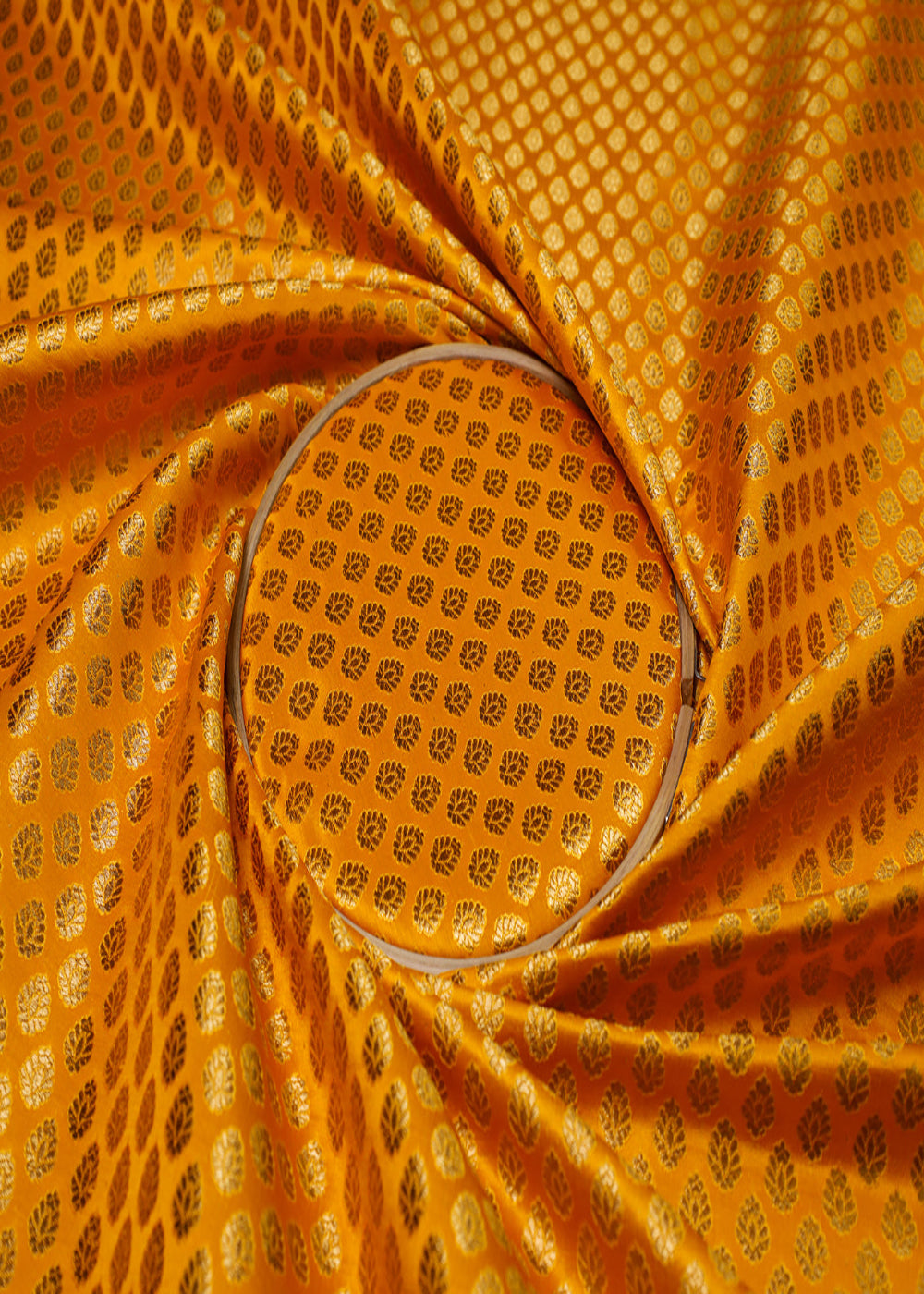 mustard-banarasi-brocade-fabric-with-all-over-golden-zari-handloom-16963-clsoe-view