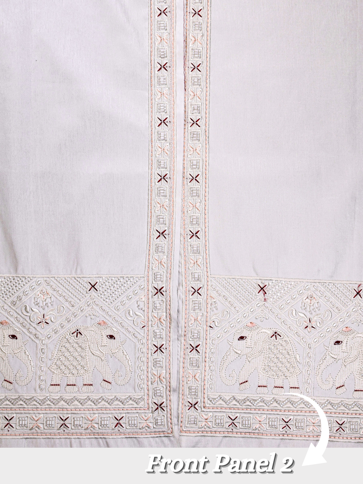 The Virasat – Unstitched White Regal Menswear Fabric 17811