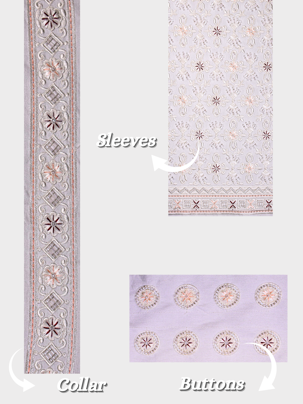 The Virasat – Unstitched White Regal Menswear Fabric 17811