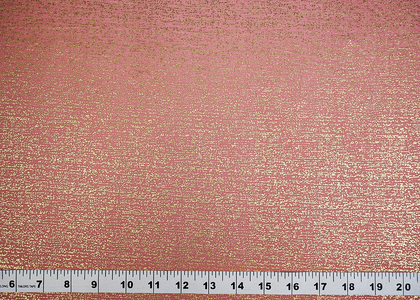 (Pre-Cut 1.45 MTR) Gold   Banarasi Brocade Fabric With All Over Golden Zari Handloom 18298