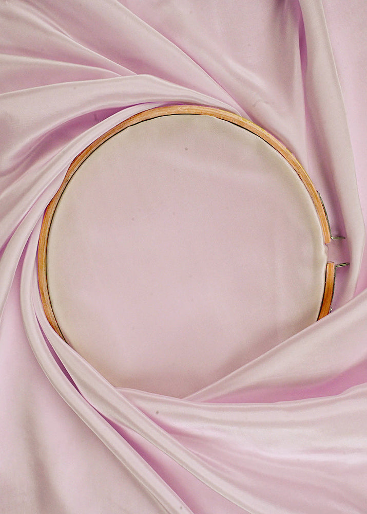 Pale Purple Colored Crepe Fabric 19131(101)