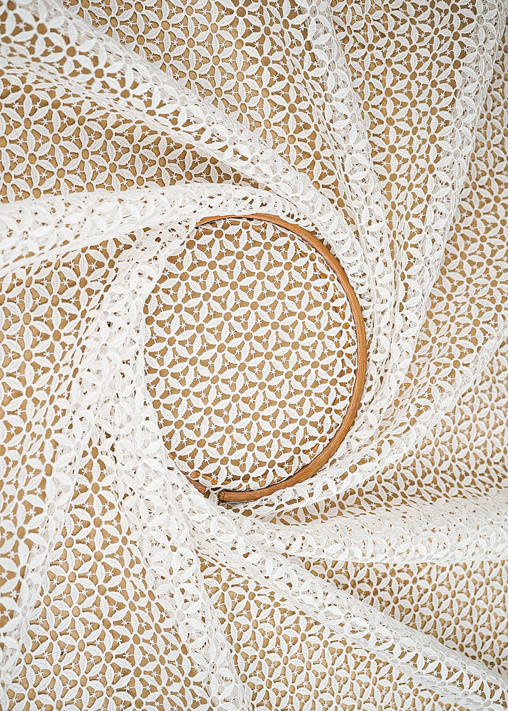 White-Crochet-Fabric-With-Abstract-Pattern-Of-White-Thread-19941-close-view