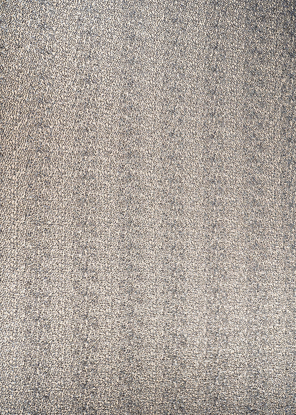 Navy Blue Imported Net Fabric with Allover Sequins and Bead Work 19751