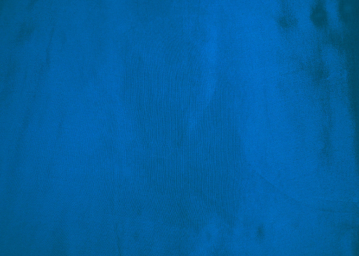Peacock Blue Colored Crepe Fabric 20071(101)