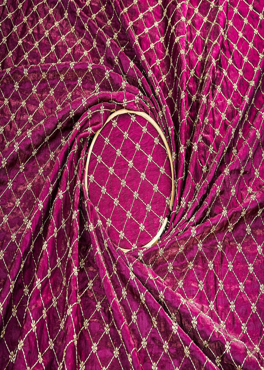 Wine-Silk-Fabric-With-All-Over-Zari-And-Katdana-Work-20111-close-view