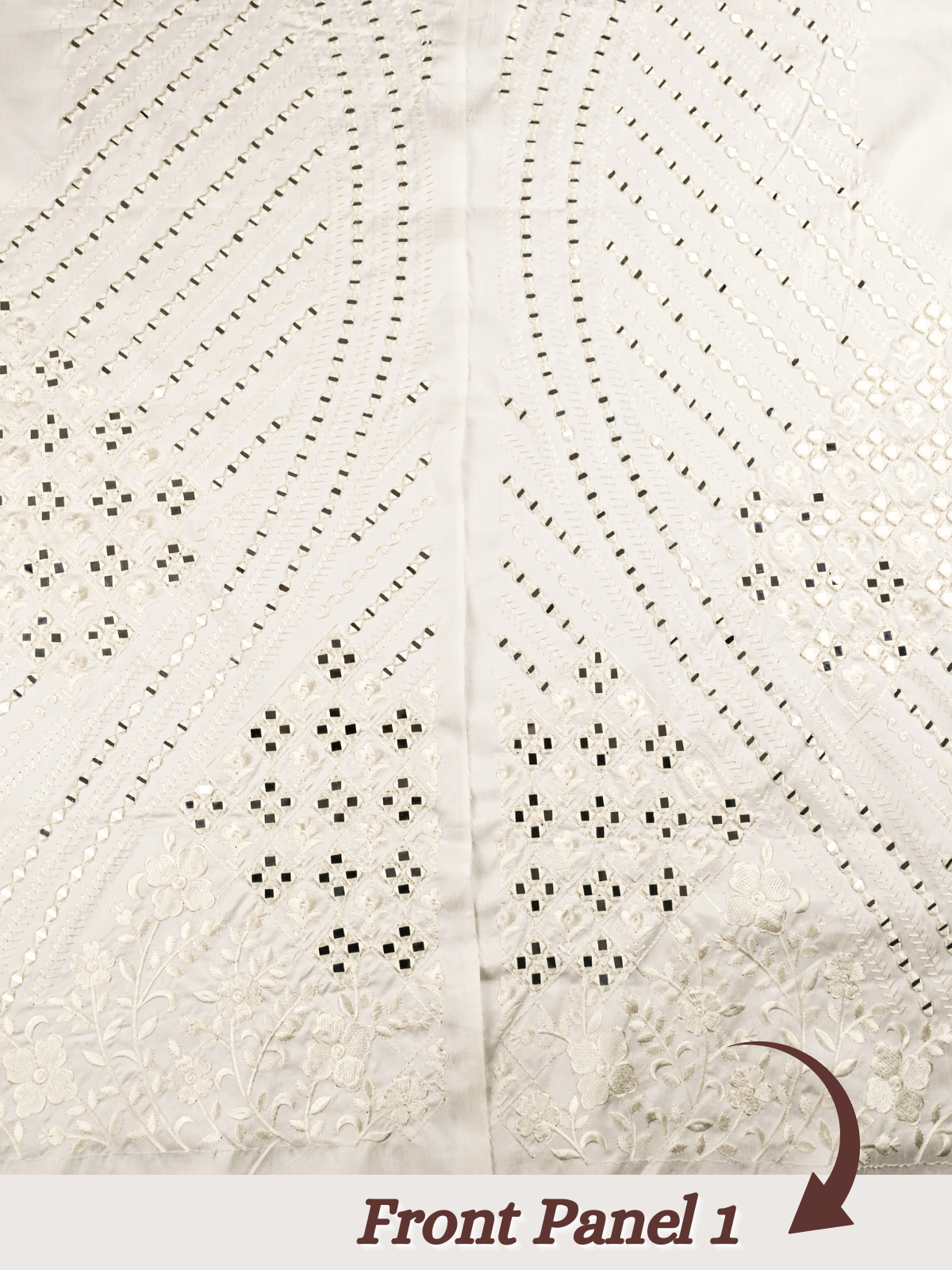 The Virasat - Unstitched White Regal Menswear Fabric 20124