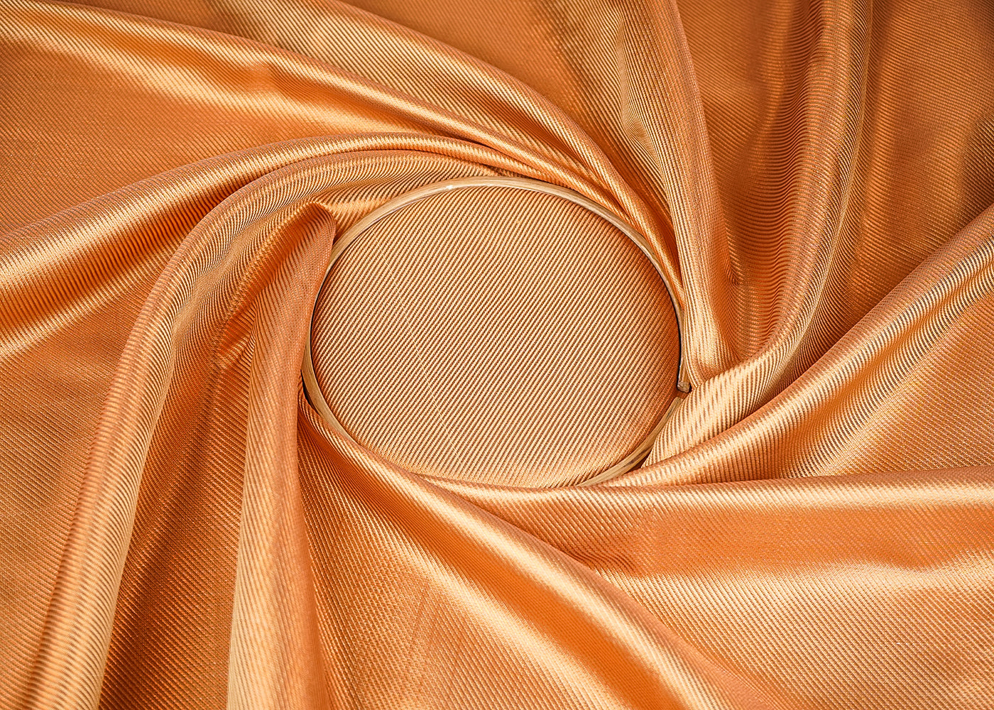Cream-Banarasi-Brocade-Fabric-With-All-Over-Coper-Zari-Handloom-20137-close-view