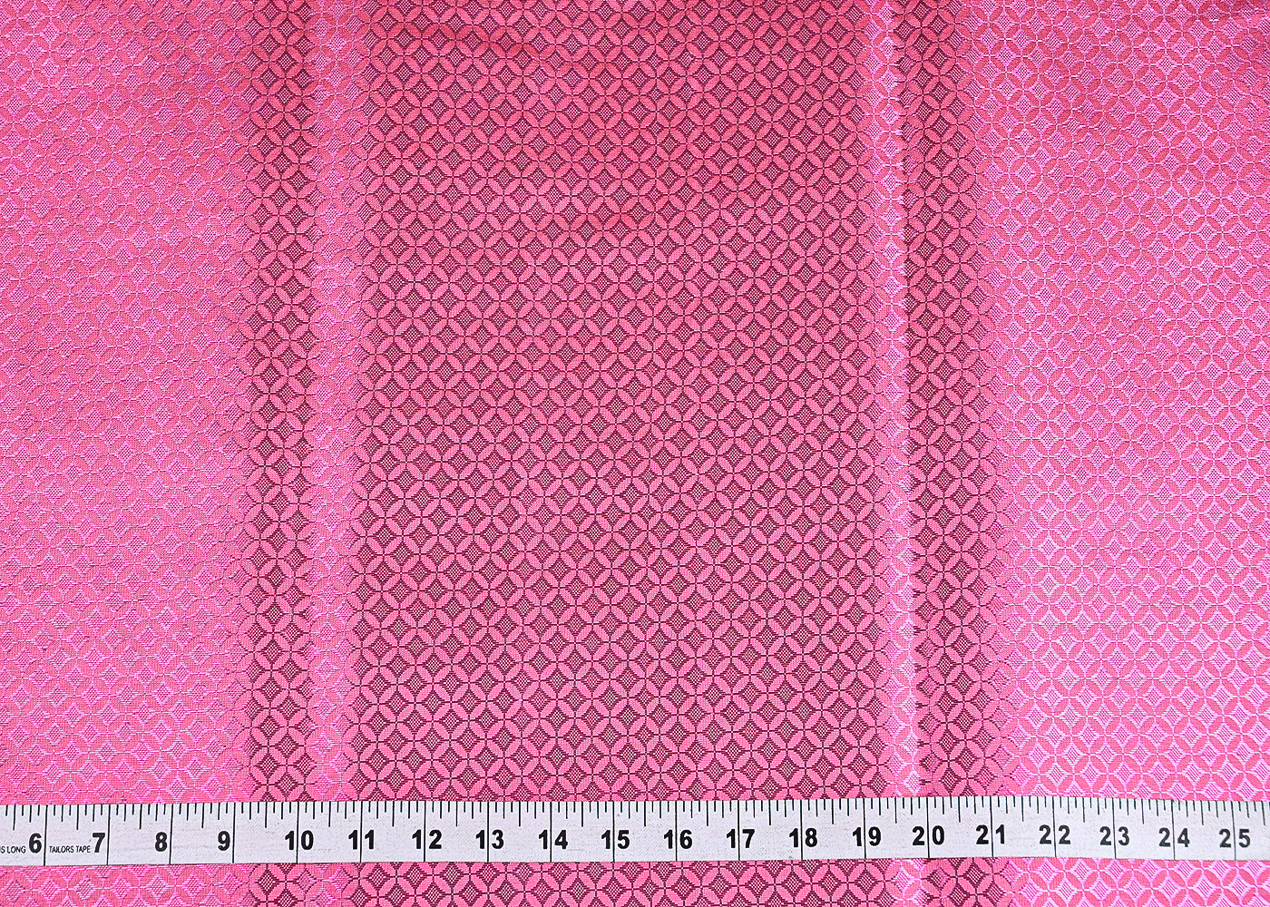 Pink-Banarasi-Brocade-Fabric-With-All-Over-Pink-Zari-Handloom-20142-measurement-view