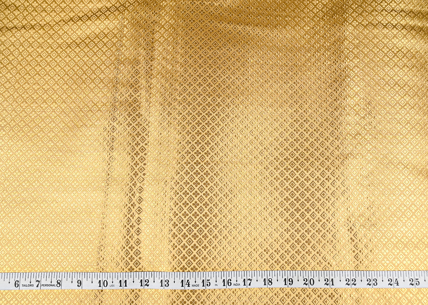 Golden-Banarasi-Brocade-Fabric-With-All-Over-Golden-Zari-Handloom-20145-measurement-view