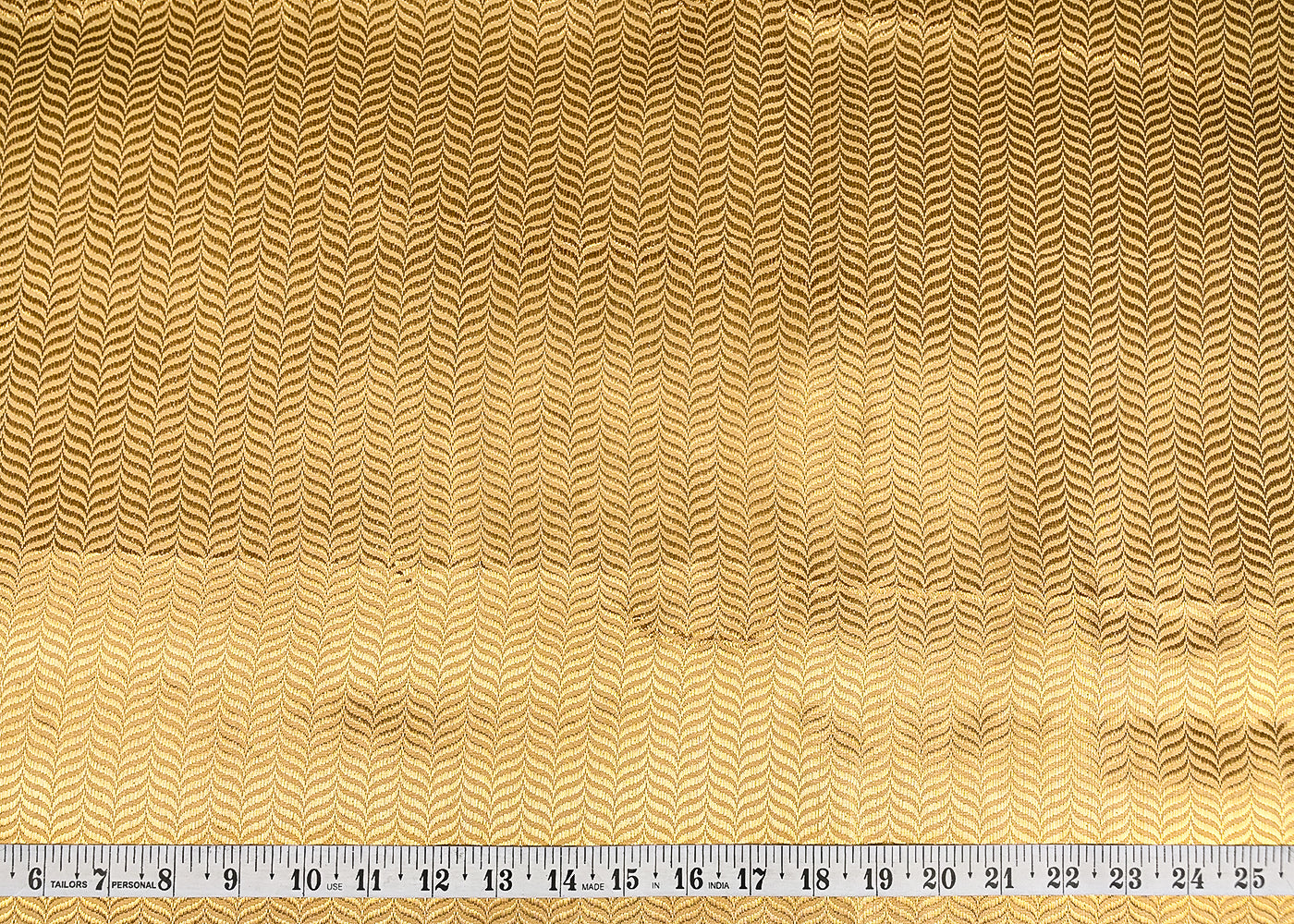 Golden-Banarasi-Brocade-Fabric-With-All-Over-Golden-Zari-Handloom-20149-measurement-view