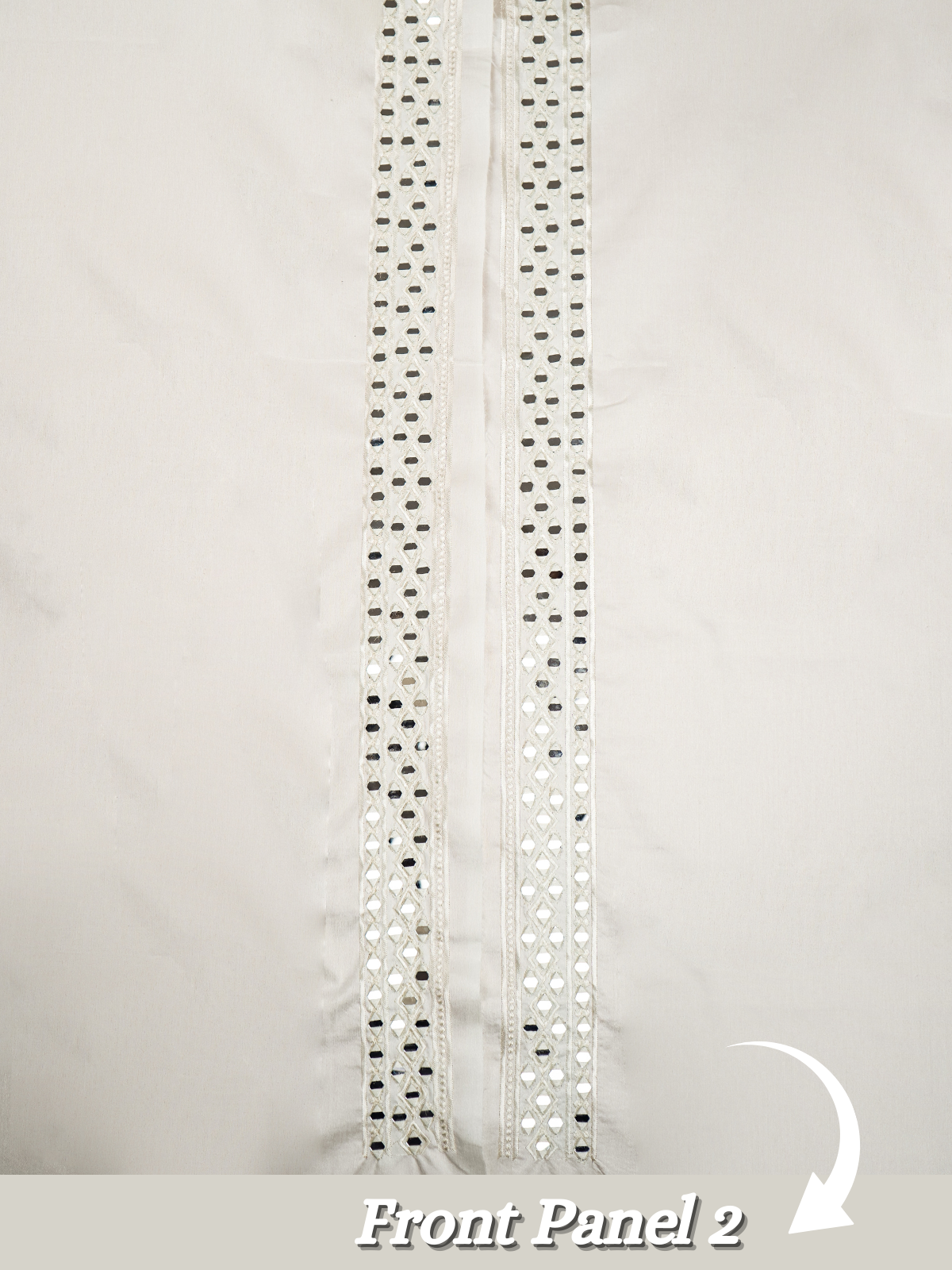 The Virasat – Unstitched White Regal Menswear Fabric 20200