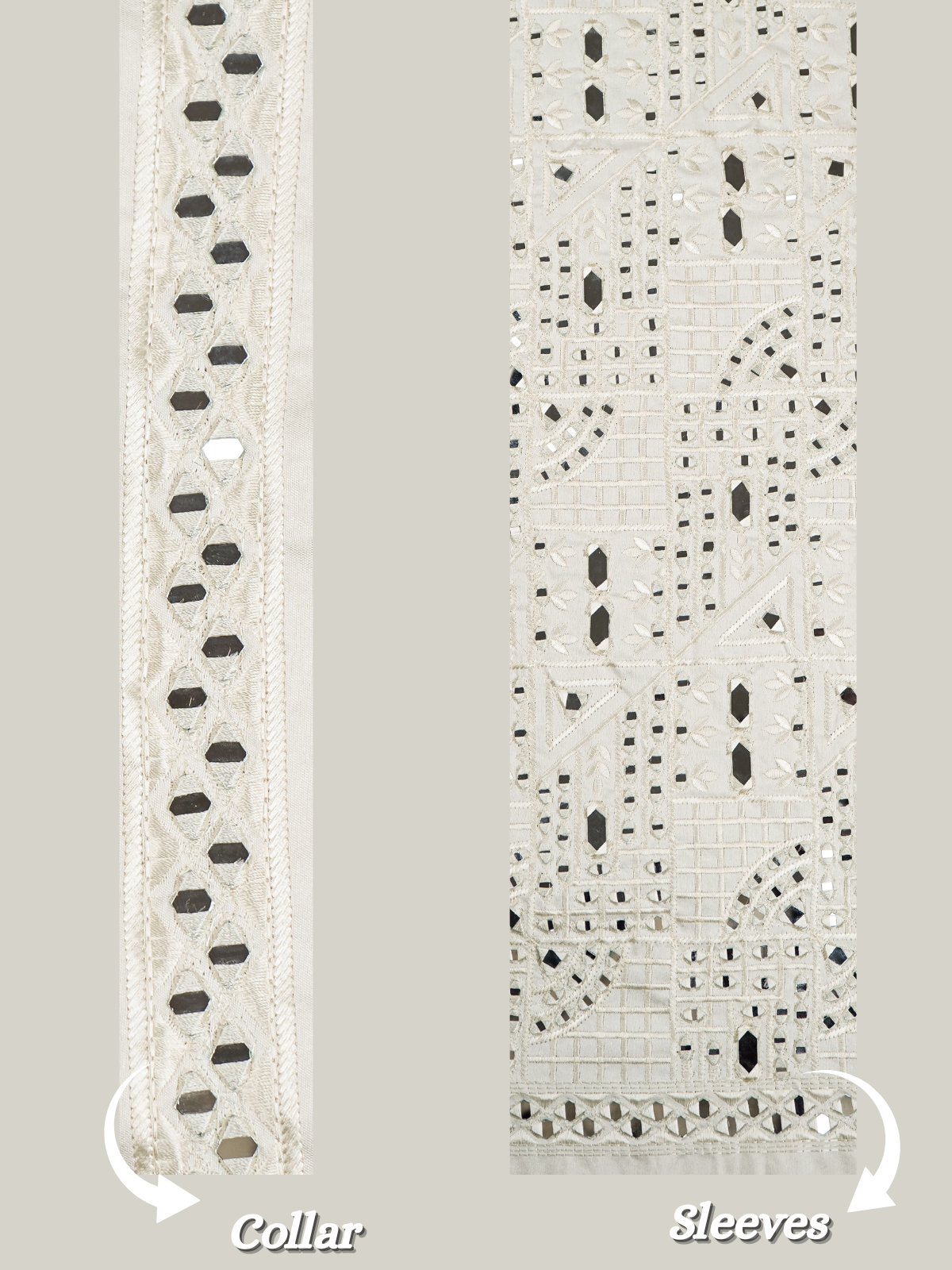 The Virasat – Unstitched White Regal Menswear Fabric 20200