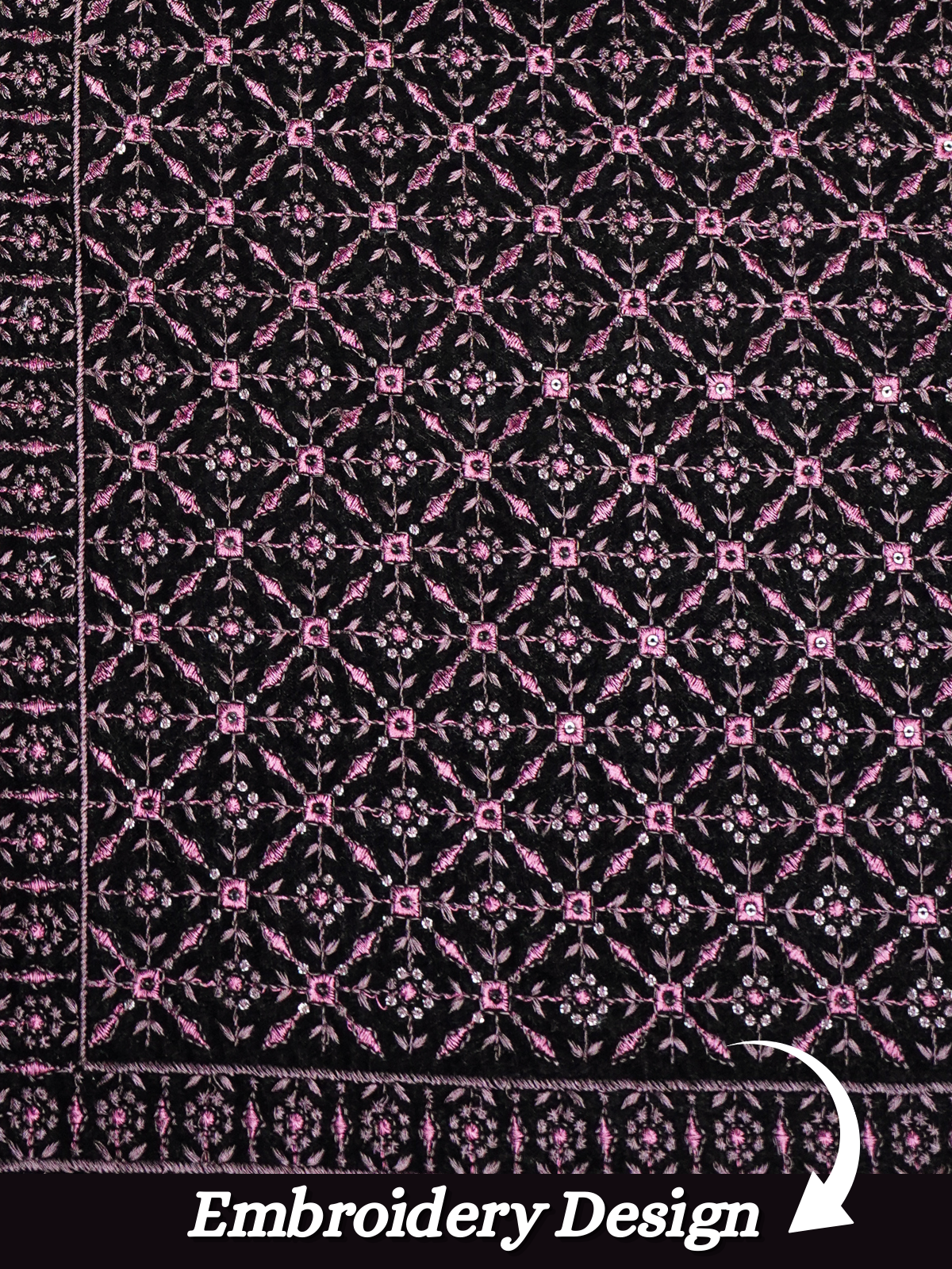 The Virasat – Unstitched Black Regal Menswear Fabric 20203
