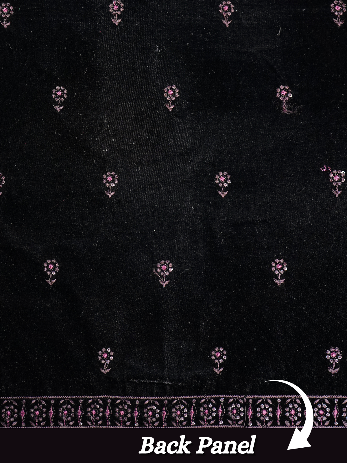 The Virasat – Unstitched Black Regal Menswear Fabric 20203