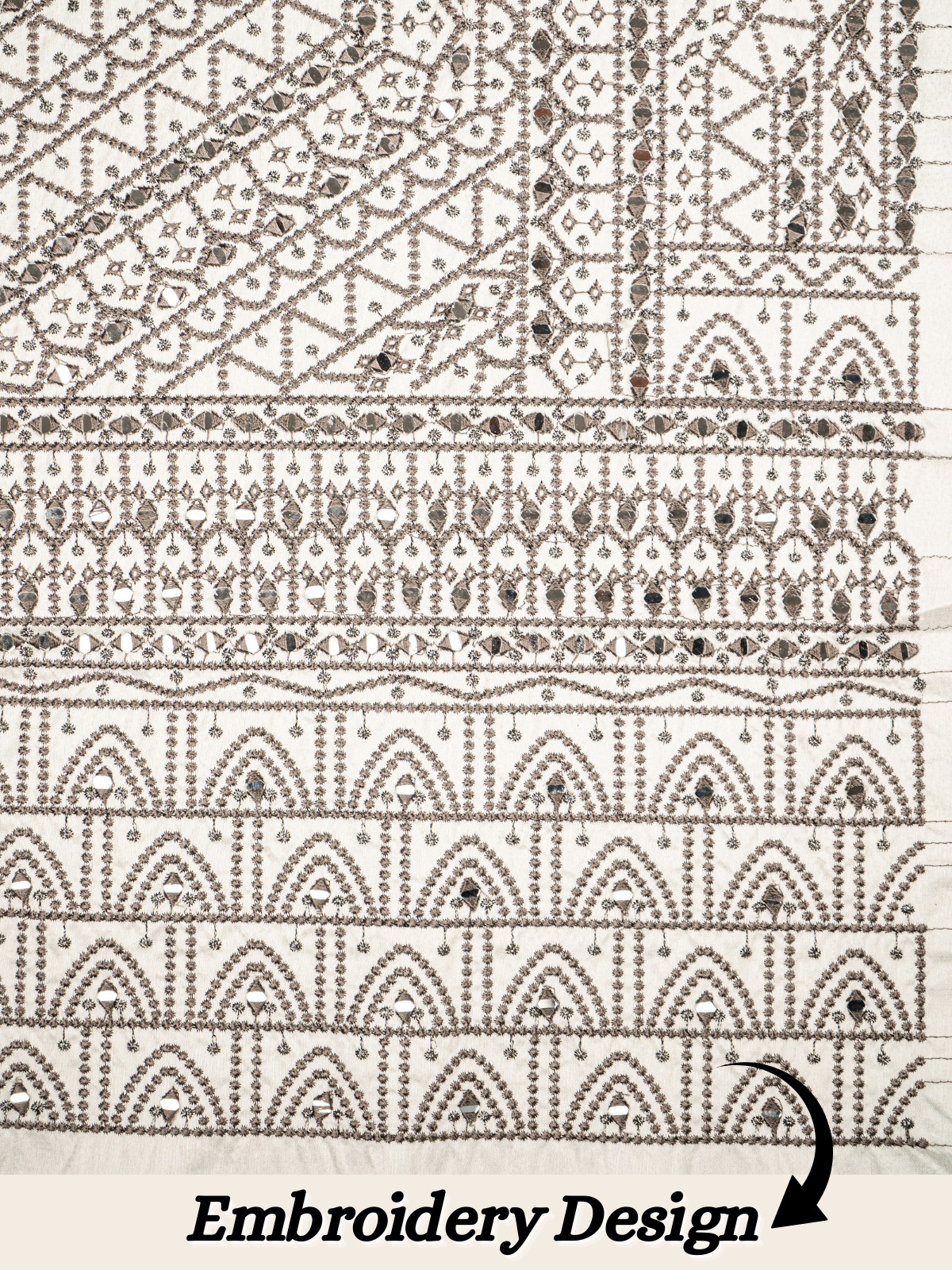 The Riwaayat - Unstitched White Jodhpuri Jacket Fabric for Men 20213