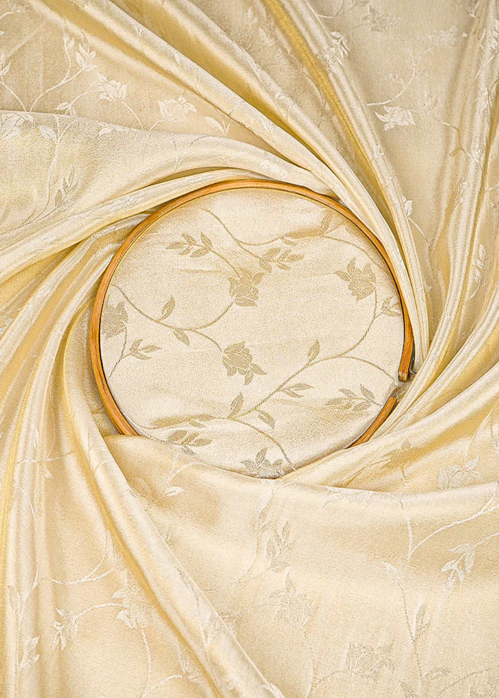 Light-Golden-Tissue-Fabric-With-All-Over-Self-Work-20349-close-view