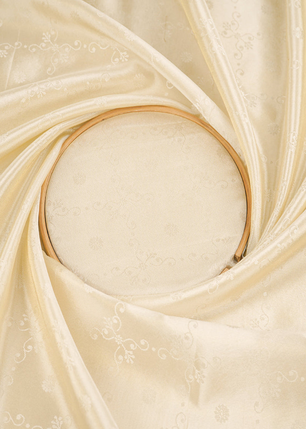 Light-Golden-Tissue-Fabric-With-All-Over-Self-Work-20396-close-view