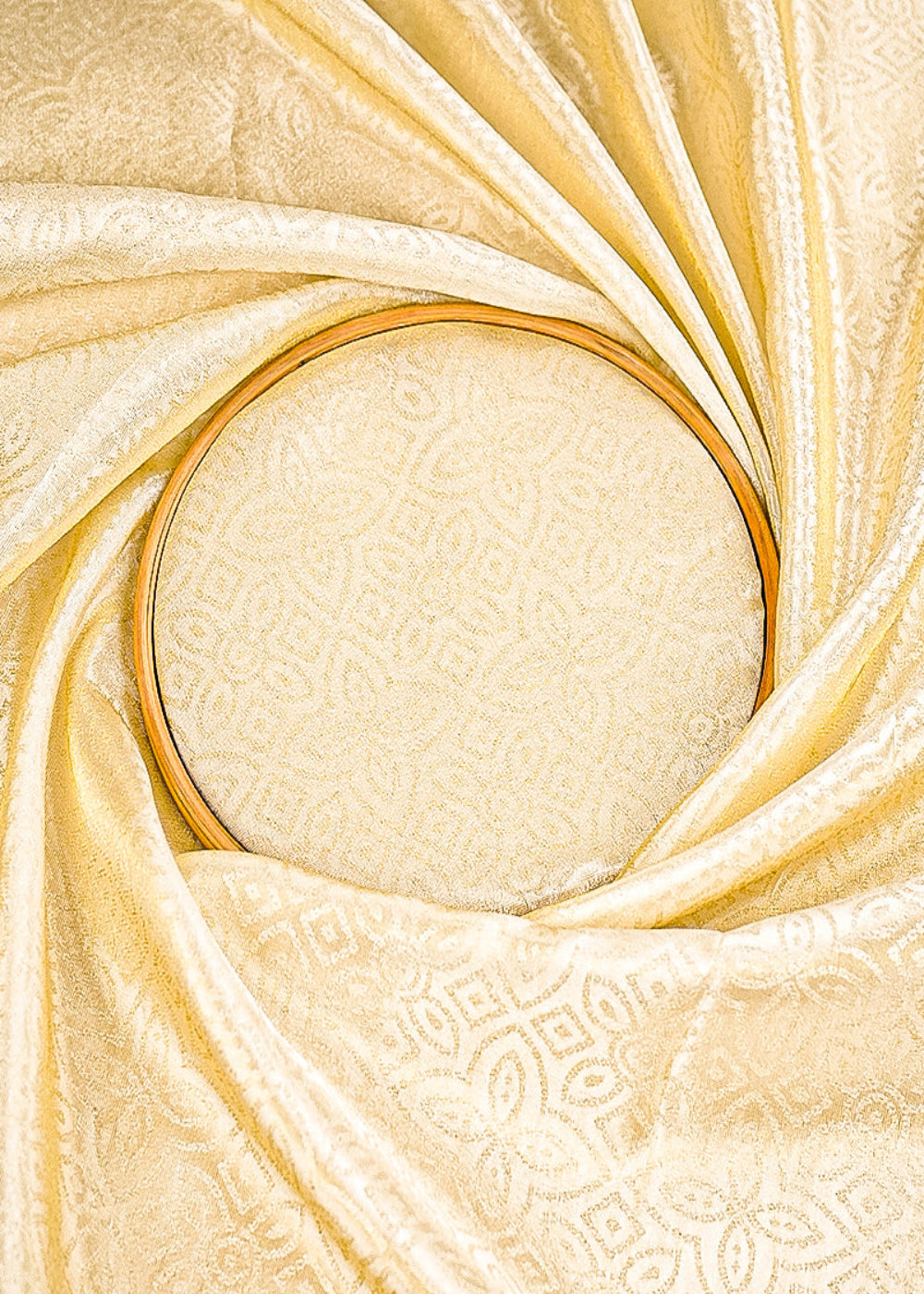 Light-Golden-Tissue-Fabric-With-All-Over-Self-Work-20398-close-view