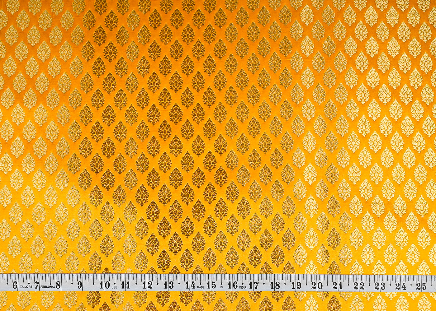 Mustard-Banarasi-Brocade-Fabric-With-All-Over-Golden-Zari-Handloom-20830-measurement-vew