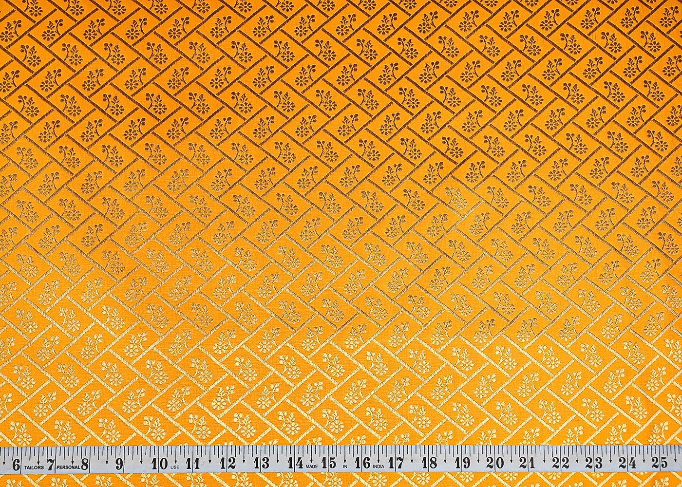 Mustard-Banarasi-Brocade-Fabric-With-All-Over-Golden-Zari-Handloom-20831-measurement-view