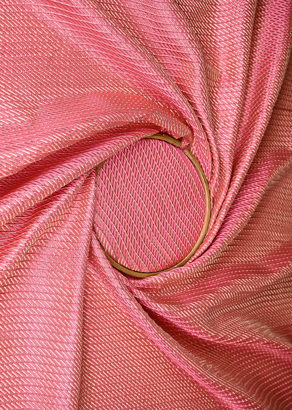 Pink-Banarasi-Silk-Fabric-With-All-Over-Golden-Zari-Handloom-20955-clsoe-view