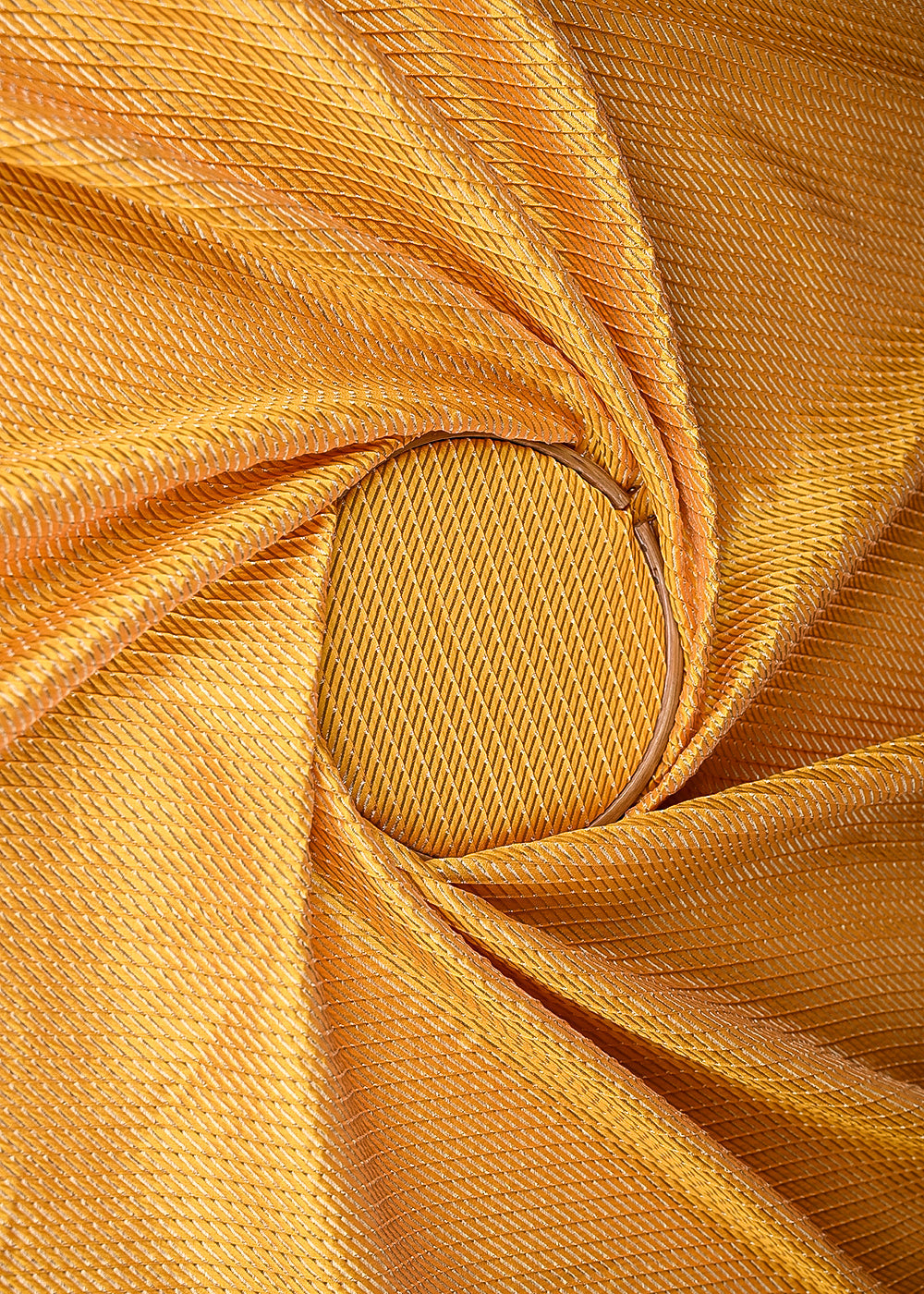 Mustard-Banarasi-Silk-Fabric-With-All-Over-Golden-Zari-Handloom-20960-close-view