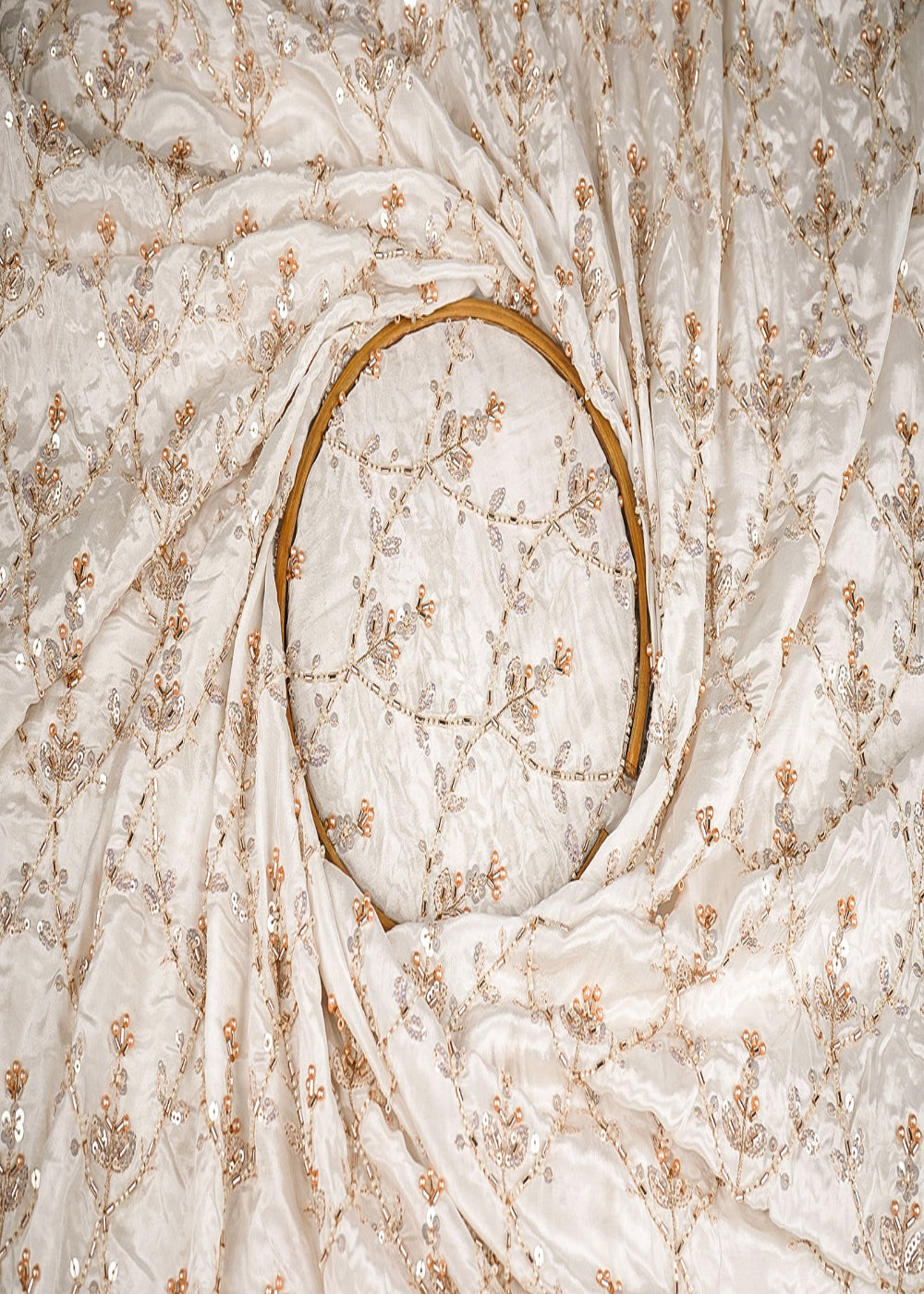 White-Dyeable-Crepe-Fabric-With-All-Over-Zari,-Katdana-And-Sequins-Work-20972-close-view