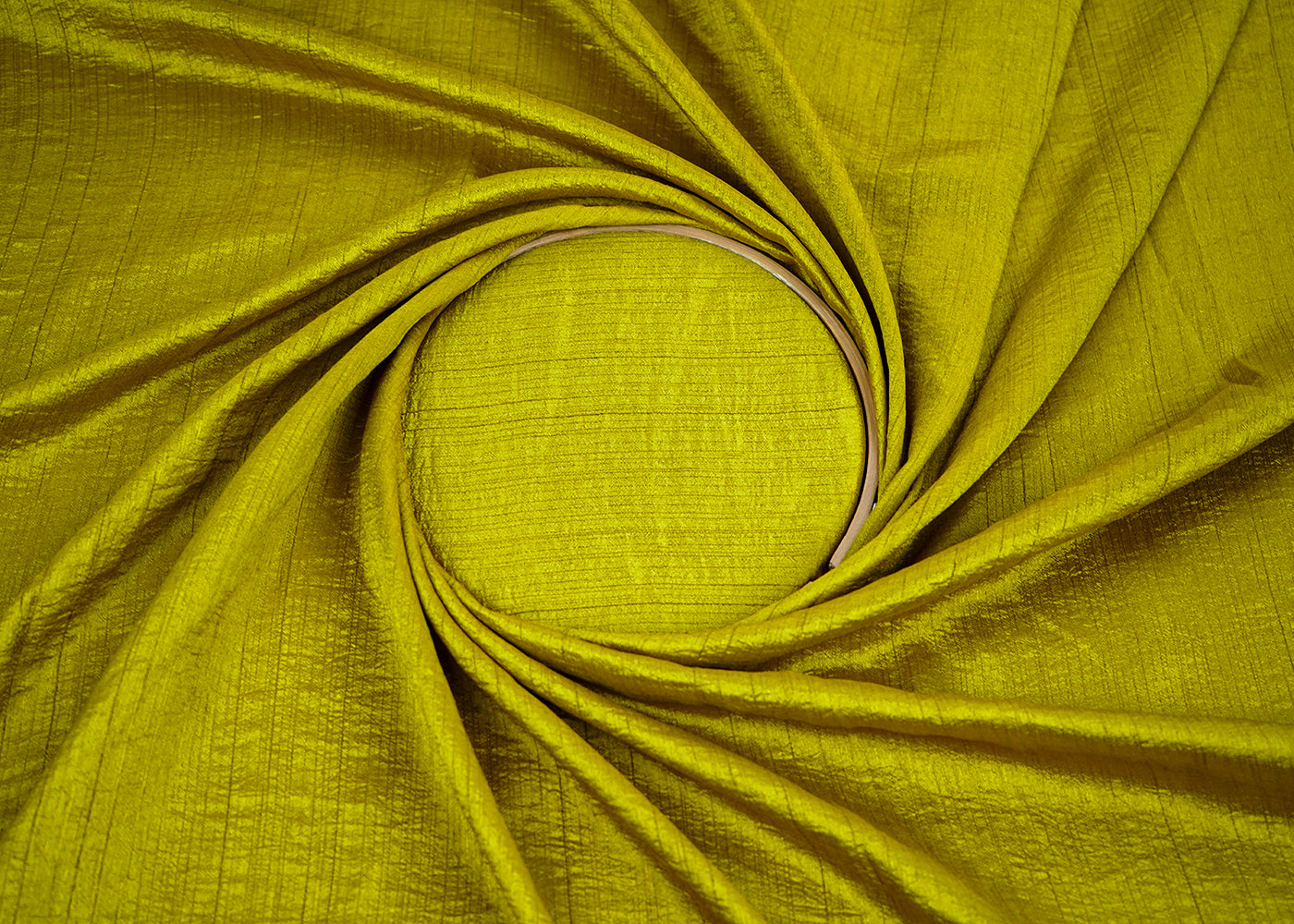 Light Mehendi Green Colored Nysa Silk Fabric 21032(101)
