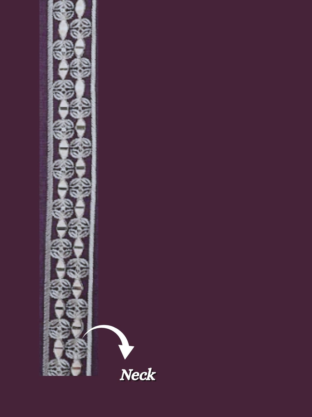 The Kohinoor - Unstitched  Wine Kurta Fabric For Men 21359