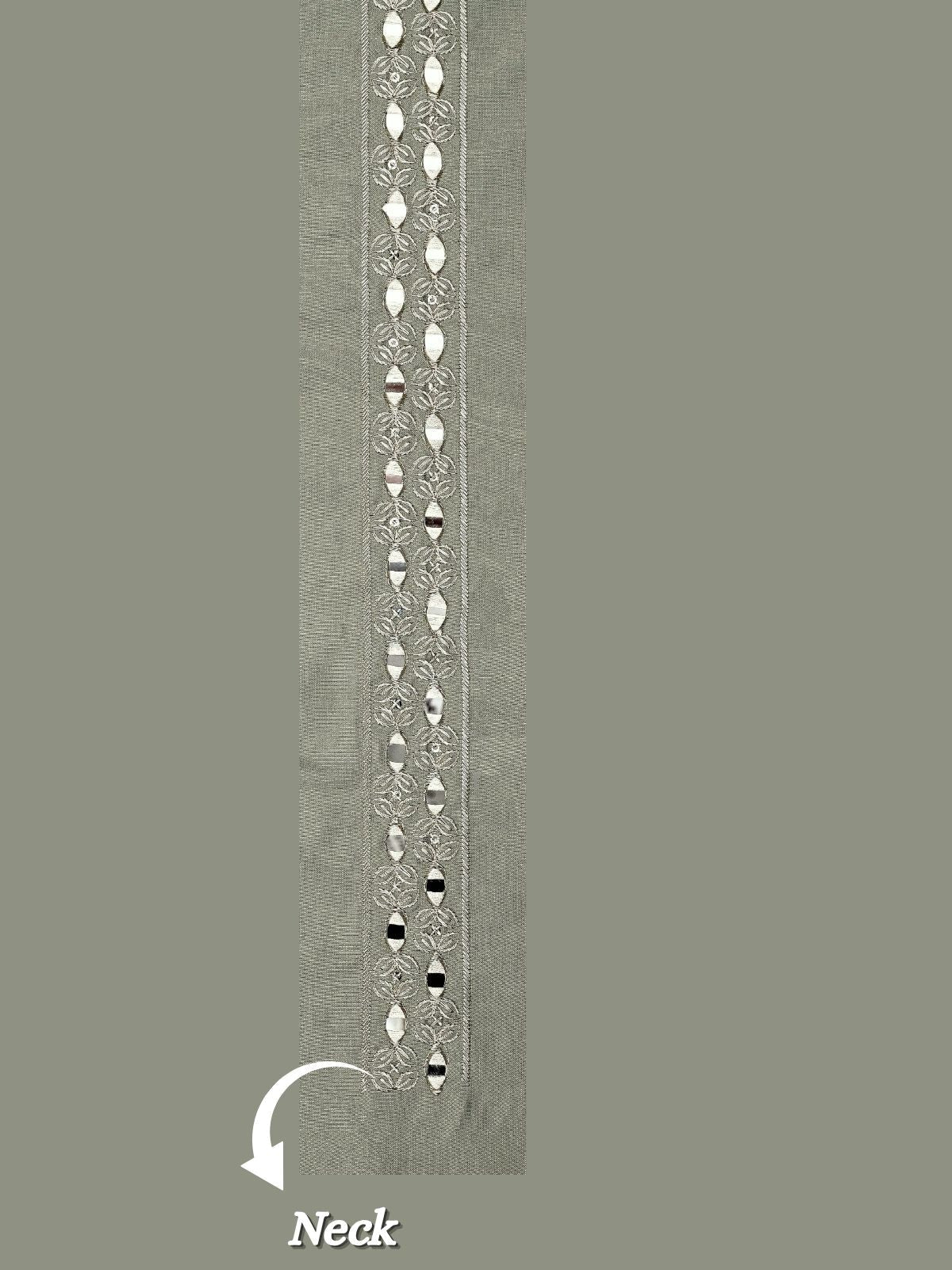The Kohinoor - Unstitched Light Green Kurta Fabric For Men 21361