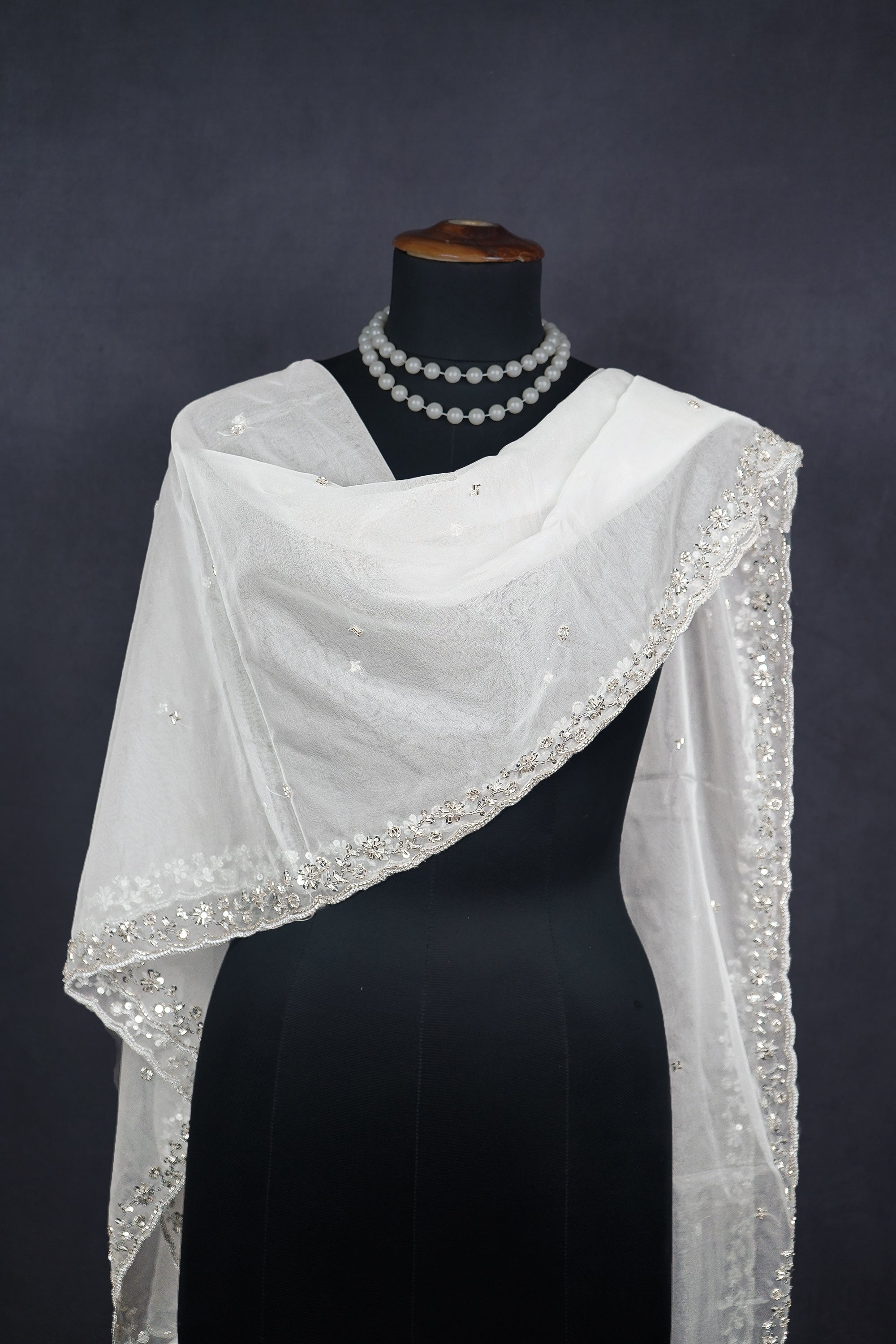 white-organza-dupatta-with-all-over-silver-katdana-bead-and-sequins-work-with-scalloped-borders-21428-real-view