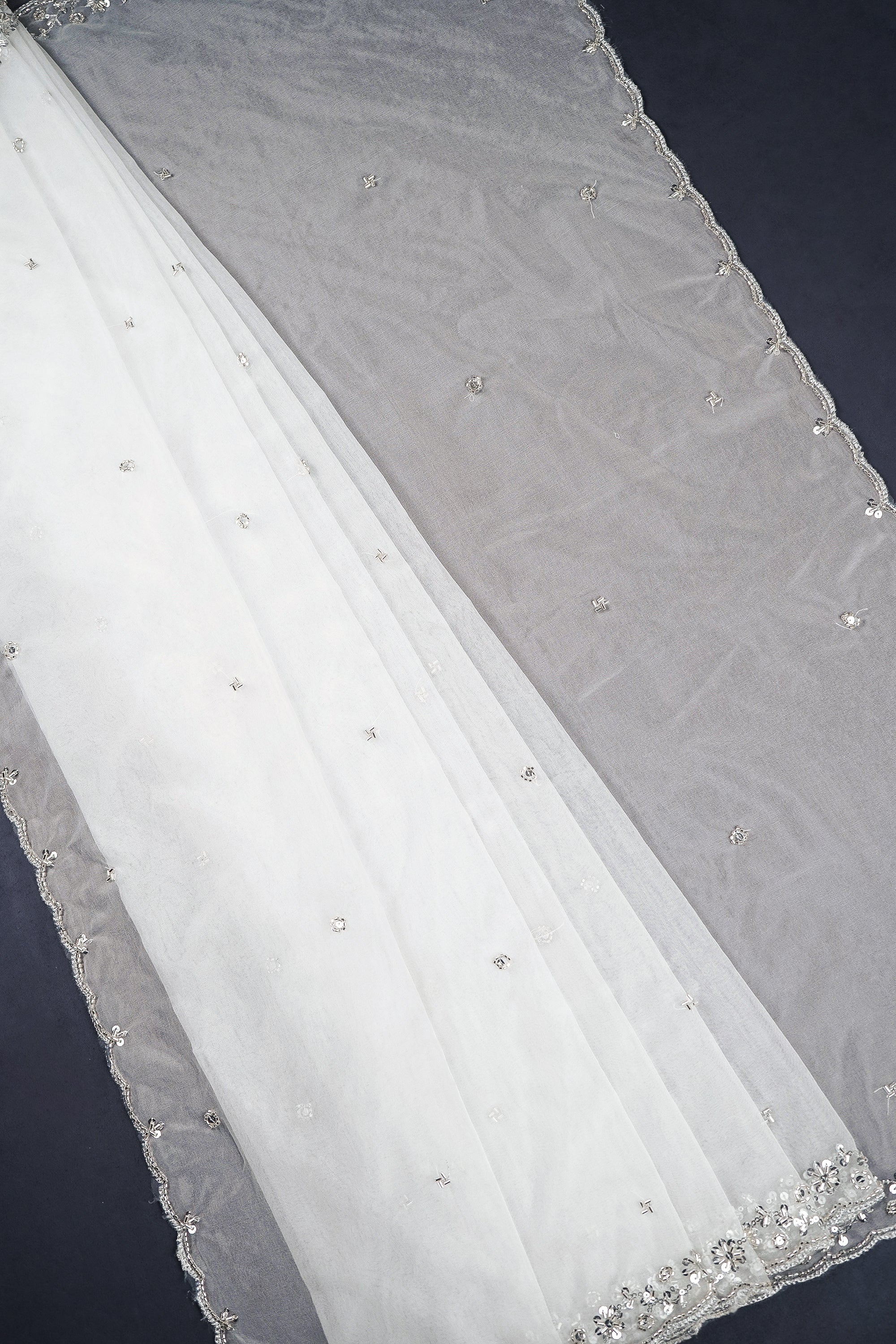 white-organza-dupatta-with-all-over-silver-katdana-bead-and-sequins-work-with-scalloped-borders-21428-pleats-view