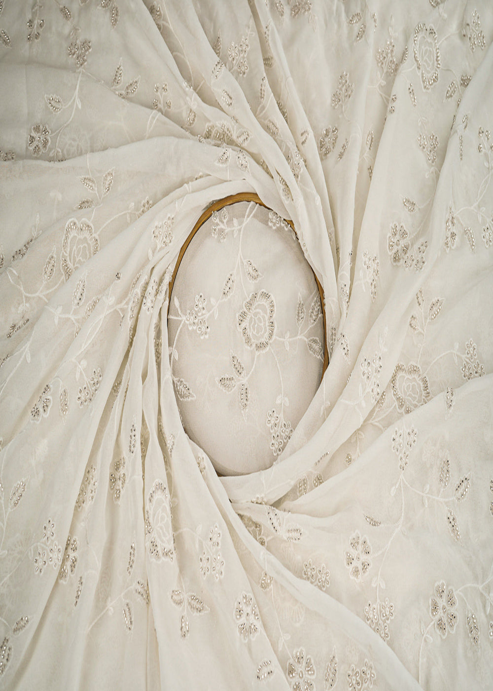 White-Dyeable-Georgette-Fabric-With-All-Over-Thread-And-Katdana-Work-21492-close-view