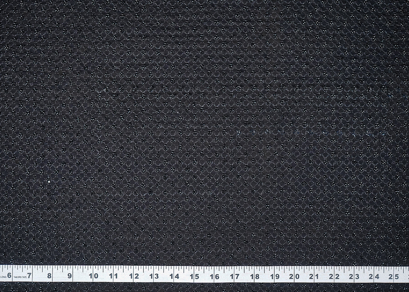 Mrunal Thakur Inspired Edition | Black Georgette Unstitched Fabric 21505