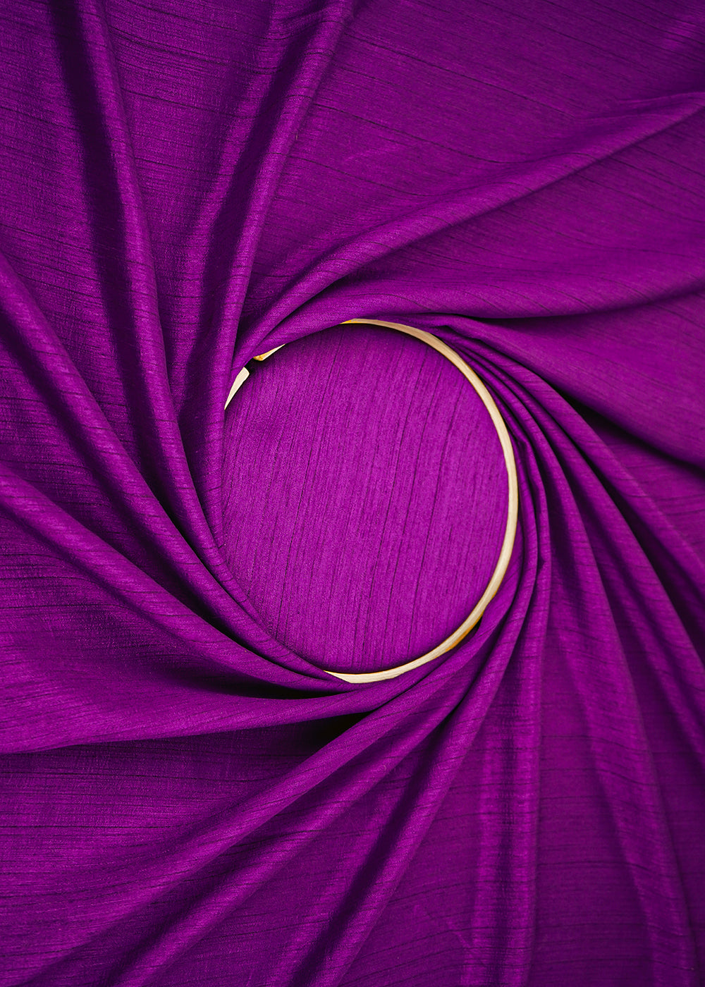 Purple Colored Nysa Silk Fabric 21549(111)