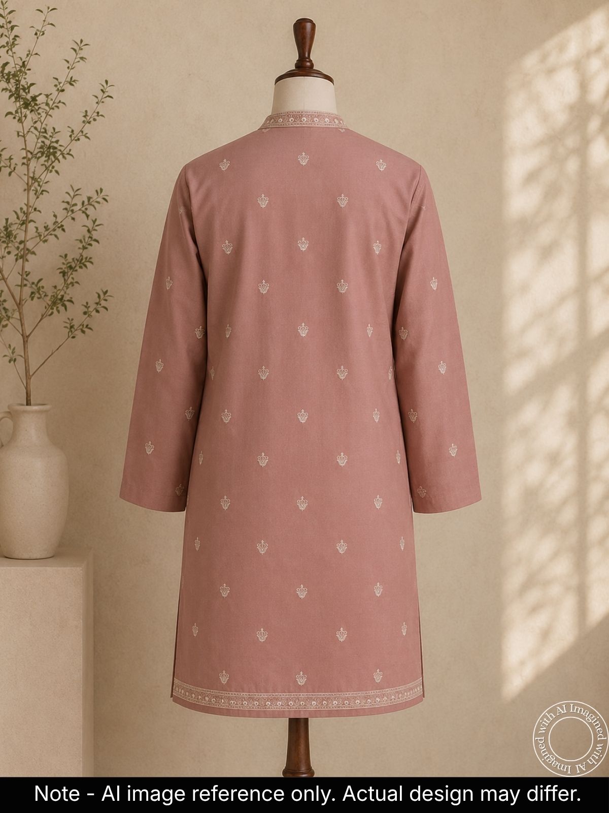 The Kohinoor - Unstitched Lavender Kurta Fabric For Men 21658