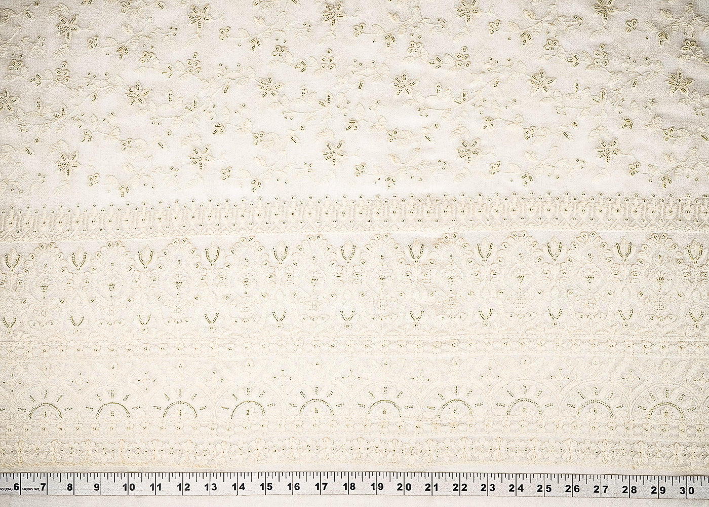 White-Dyeable-Georgette-Fabric-With-All-Over-Sequins-And-Thread-Work-With-One-Side-Border-21761-measurement-view