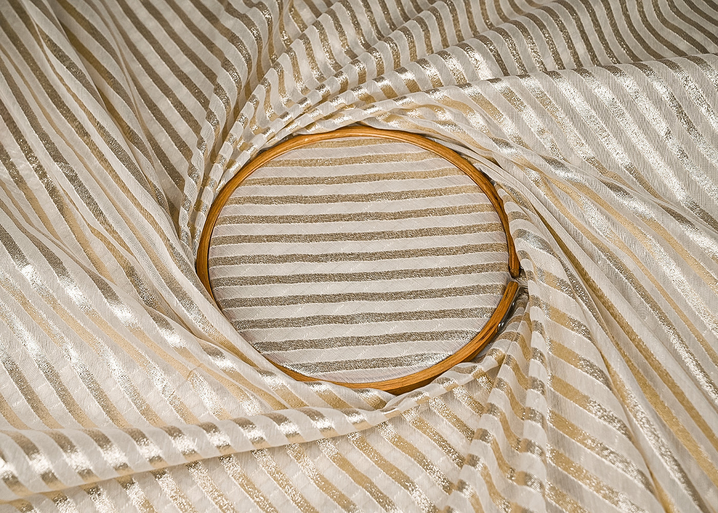 White-Dyeable-Chanderi-Fabric-With-All-Over-Zari-Handloom-21803-close-view