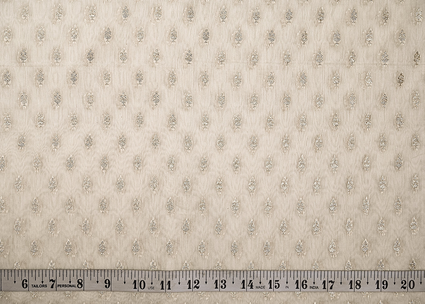 White-Dyeable-Chanderi-Fabric-With-All-Over-Zari-Handloom-21812-measurement-view