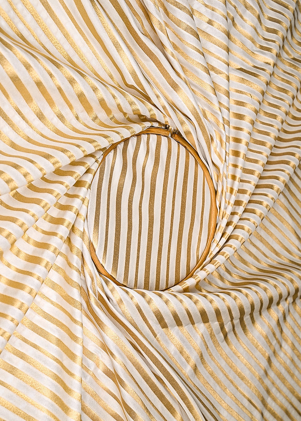 White-Dyeable-Banarasi-Brocade-Fabric-With-All-Over-Stripes-Of-Golden-Zari-Handloom-21926-close-view