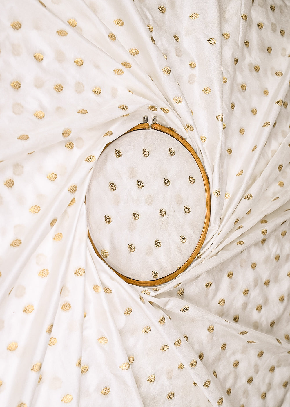 White-Dyeable-Banarasi-Brocade-Fabric-With-All-Over-Golden-Zari-Handloom-21927-close-view