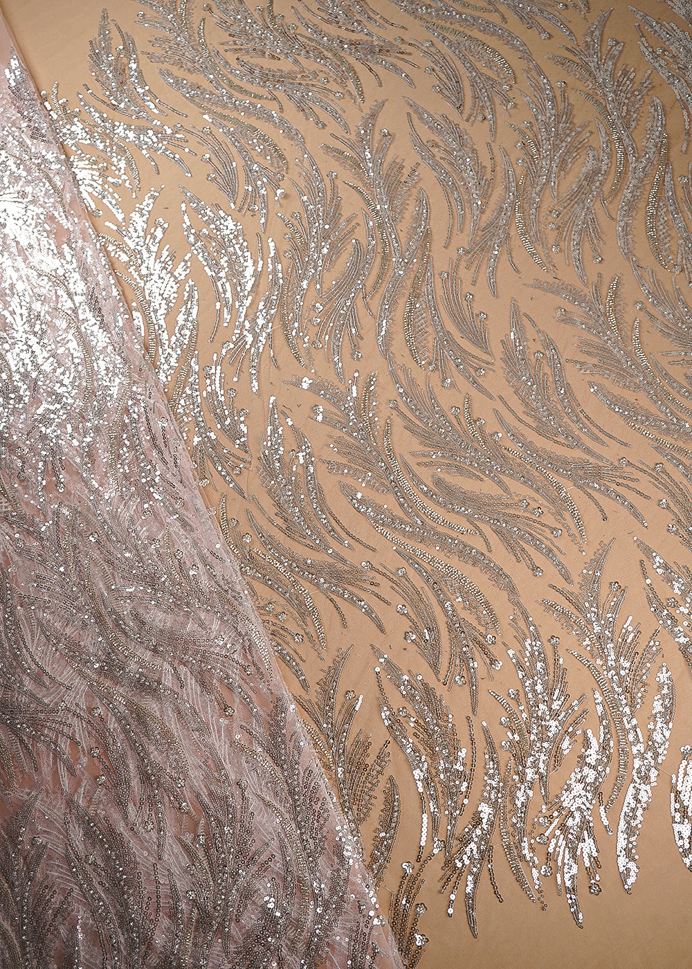 Peach-Imported-Net-Fabric-With-All-Over-Sequins-And-Beads-Work-22084-nt-view