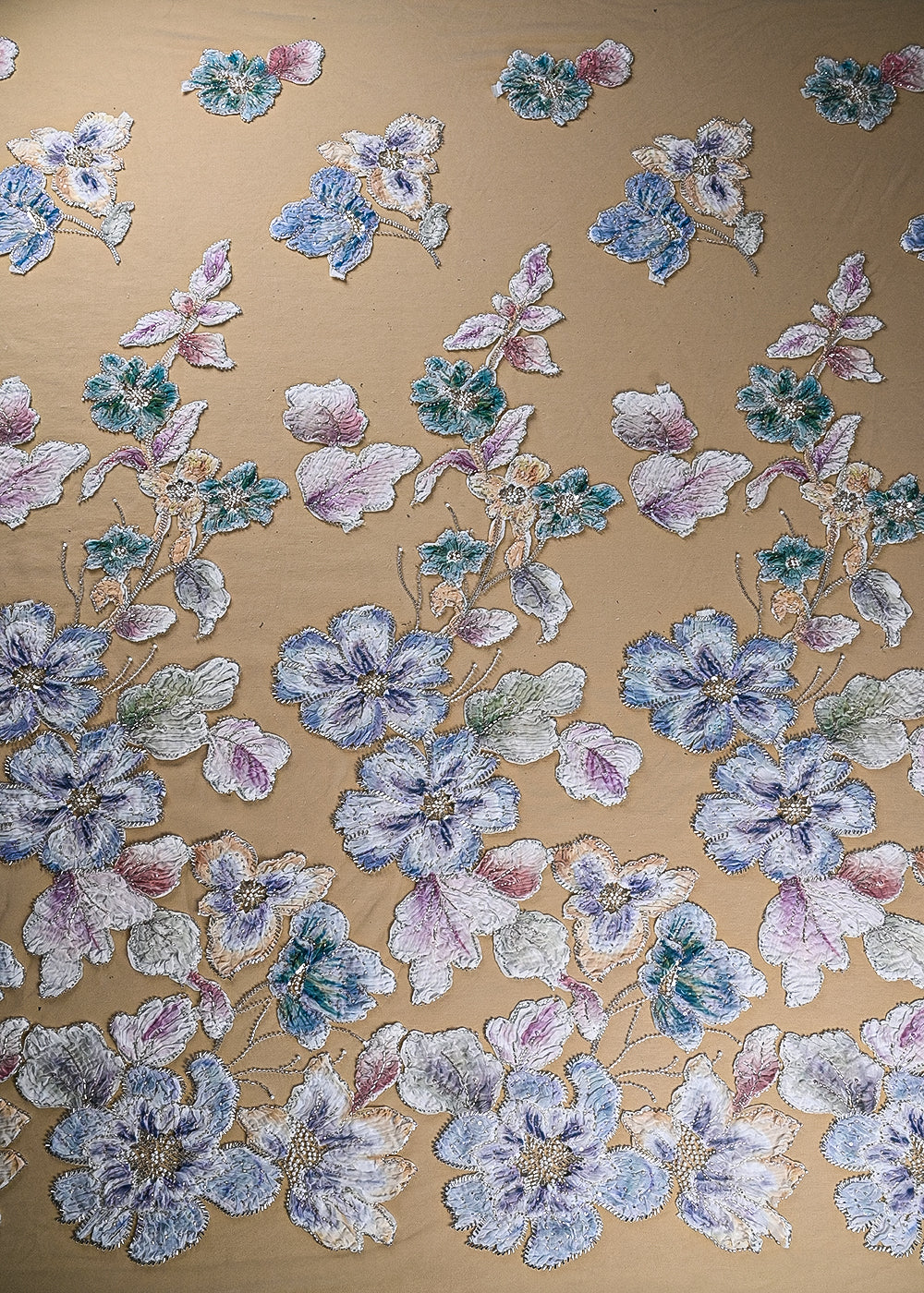 Powder-Blue-Imported-Net-Fabric-With-All-Over-Bead-And-Ribbon-Work-22098-work-view