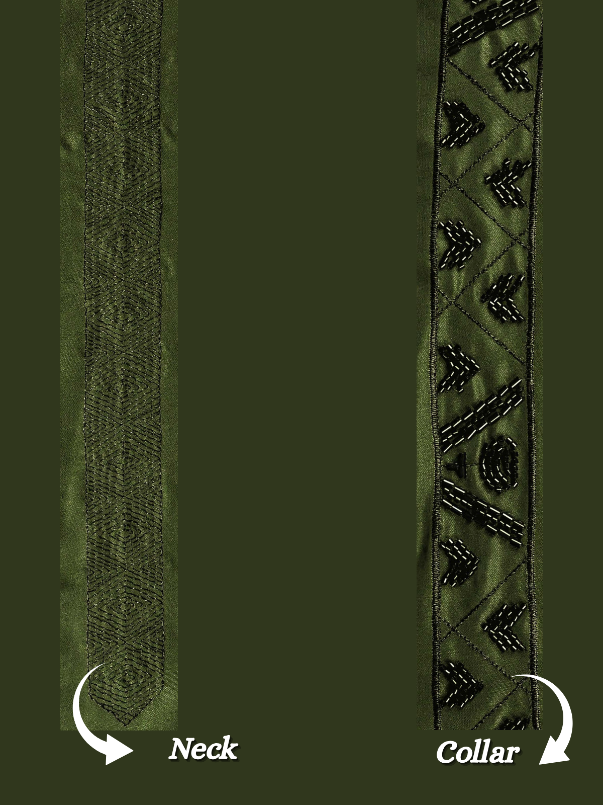 The Kohinoor - Unstitched Dark Mehendi Green Kurta Fabric For Men 22188