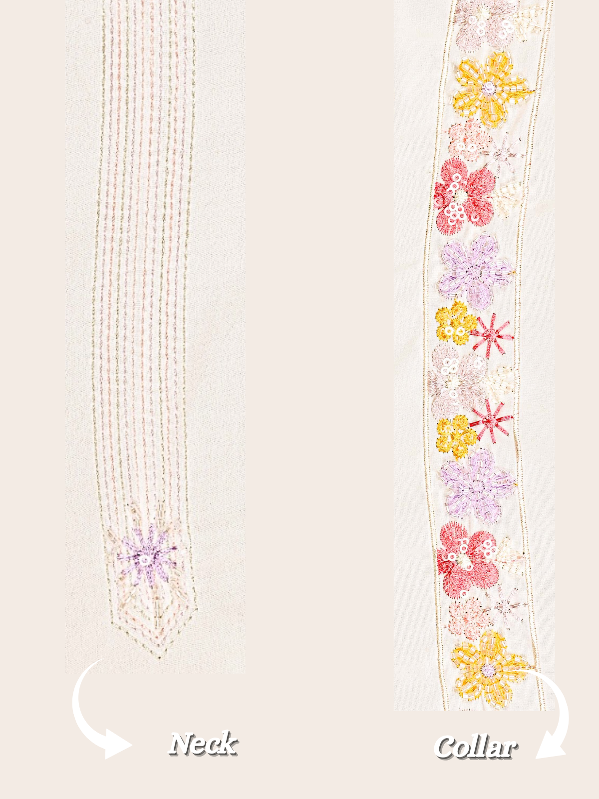 The Kohinoor - Unstitched Off White Kurta Fabric For Men 22190